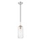 Z-Lite Monty 1 Light Pendant, Brushed Nickel And Seedy 738P17-BN - alternate 1
